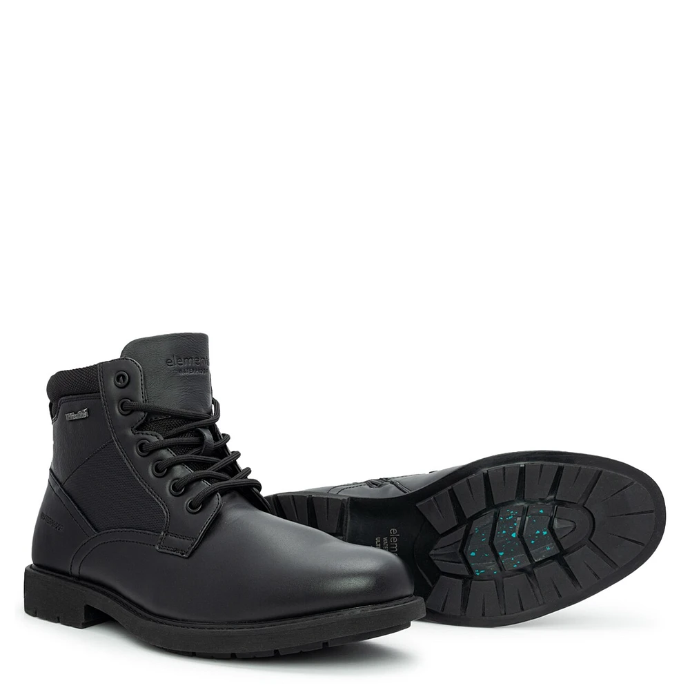 Men's Waterproof Lace-Up Winter Boot