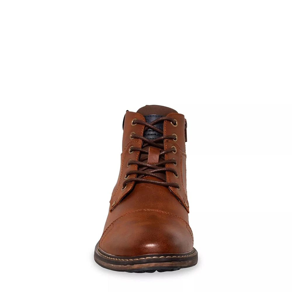 THOMYS CAP TOE BOOT COGNAC