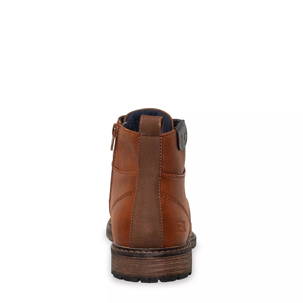 THOMYS CAP TOE BOOT COGNAC