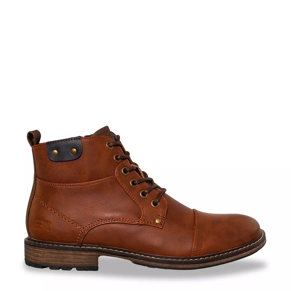 THOMYS CAP TOE BOOT COGNAC