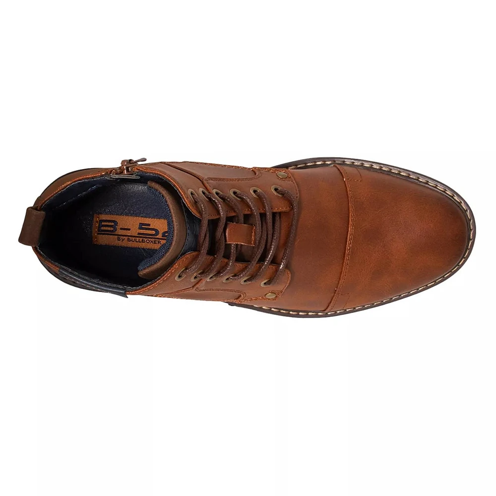 THOMYS CAP TOE BOOT COGNAC