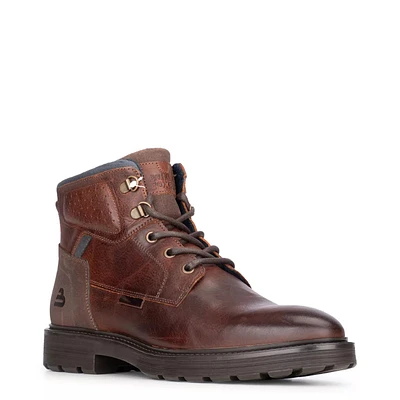 Men's Leather Lace Up Boot