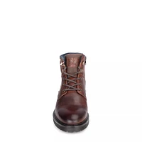 Men's Leather Lace Up Boot