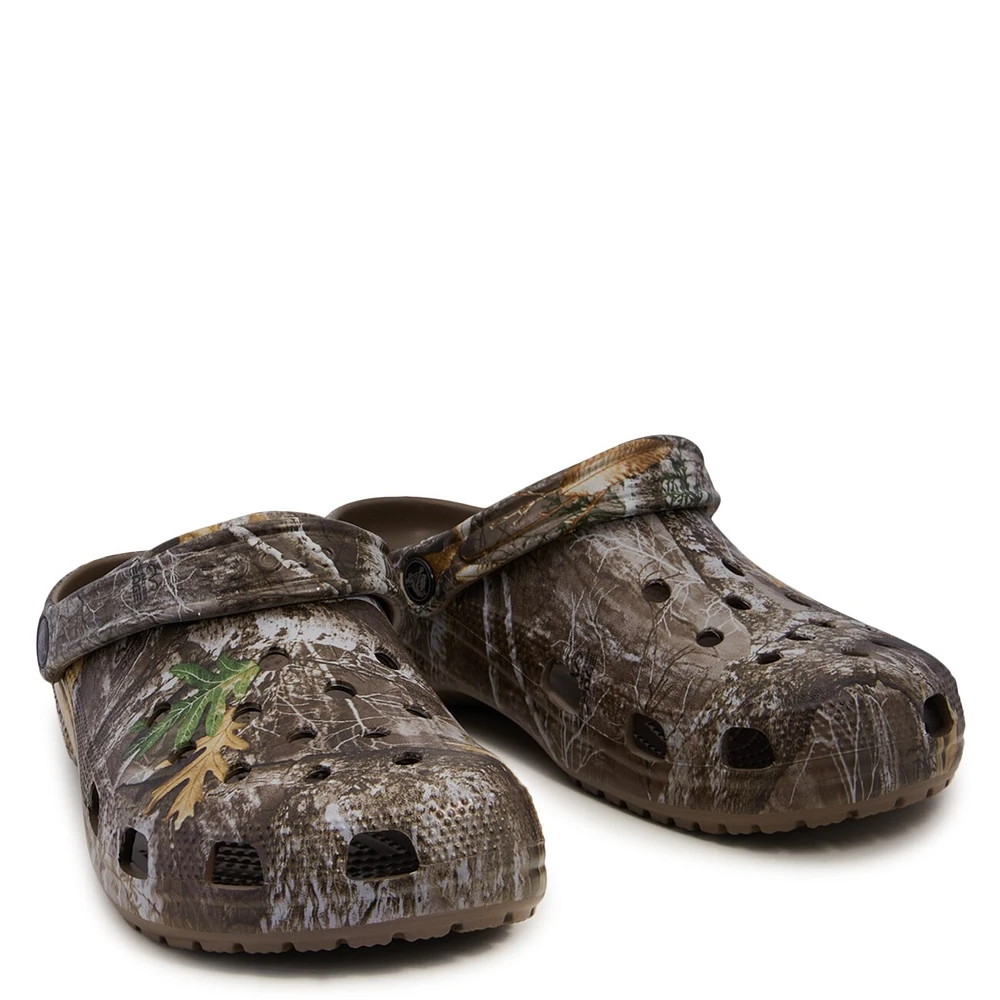 Unisex Classic Realtree Edge Clog