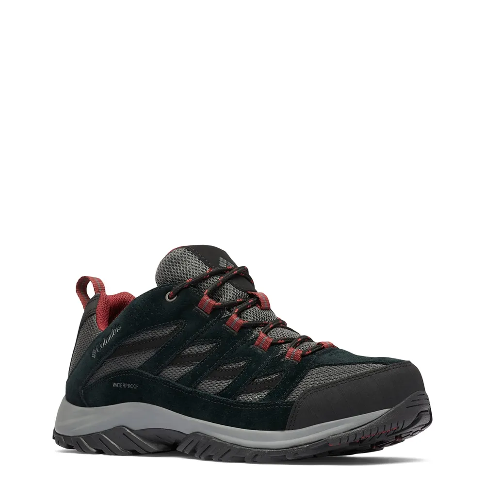 Columbia Men's Crestwood Waterproof Wide Width Trail Hiking Sneaker