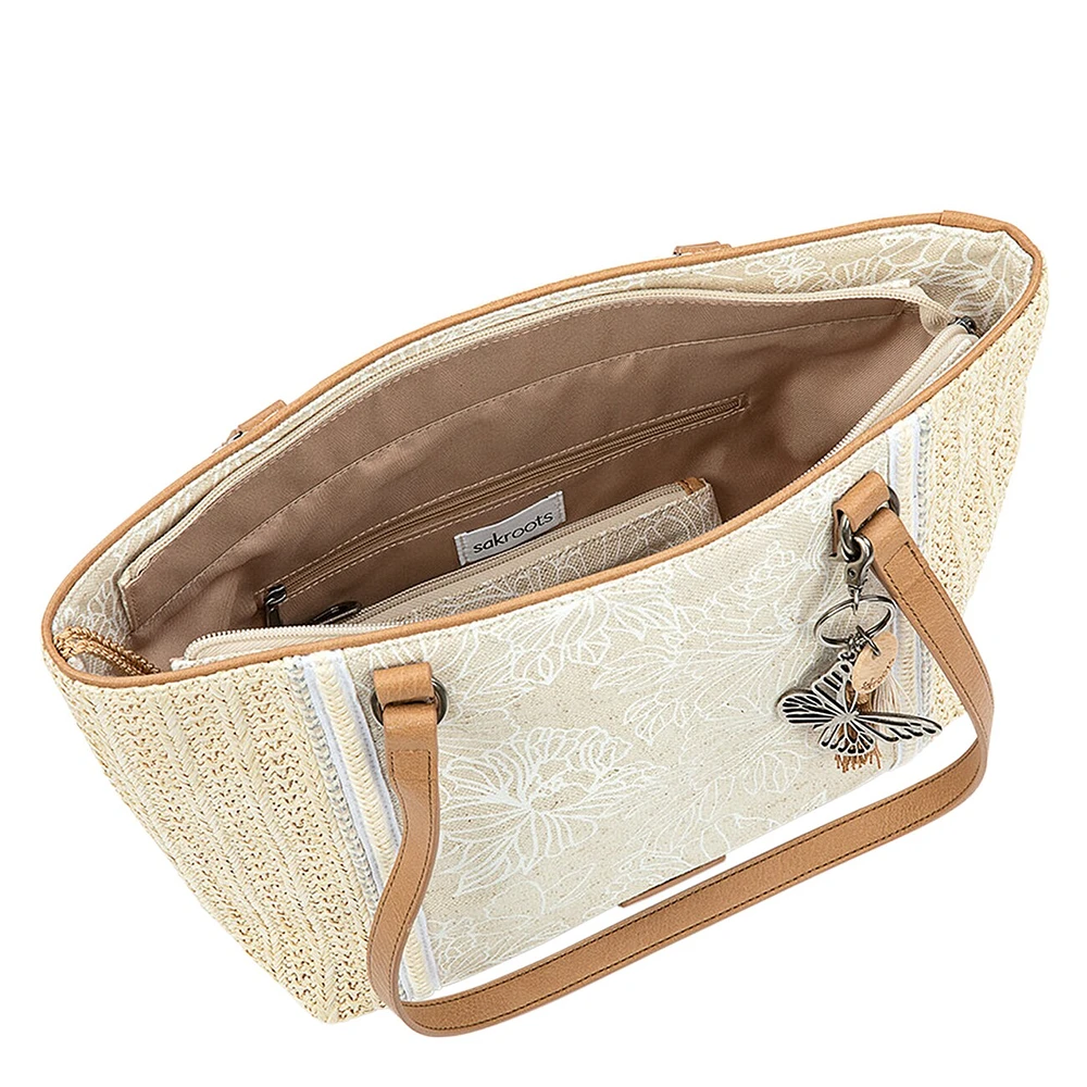 Meadow Straw Tote