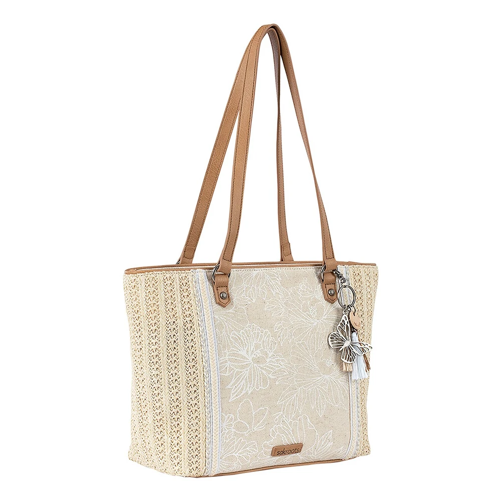 Meadow Straw Tote