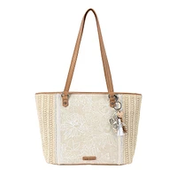 Meadow Straw Tote