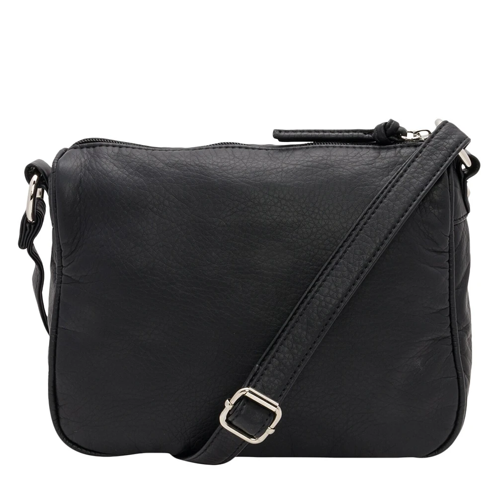 Grainy Washed Crossbody Bag