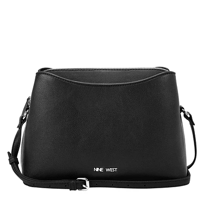 Calandra Triple Compartment Crossbody Bag