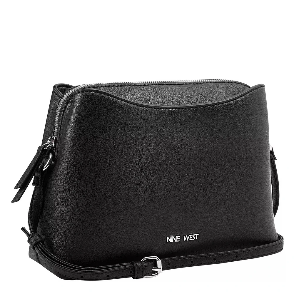 Calandra Triple Compartment Crossbody Bag