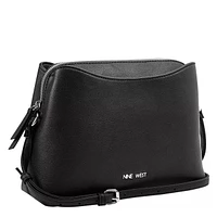 Calandra Triple Compartment Crossbody Bag