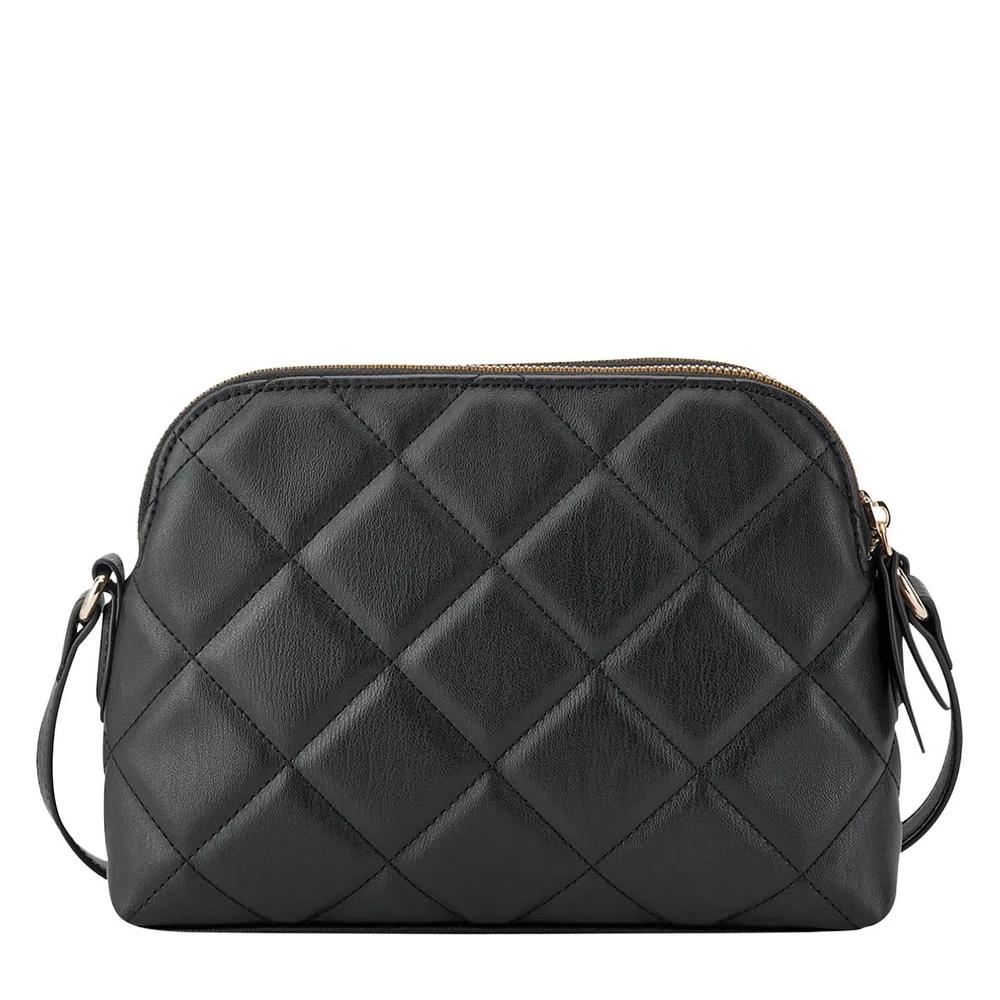 Meilani Double Zip Dome Crossbody