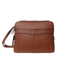 Triple Compartment Crossbody Bag