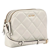 Meilani Double-Zip Dome Crossbody