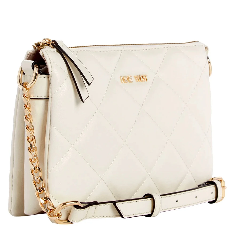 Mirabella Triple Compartment Crossbody Bag