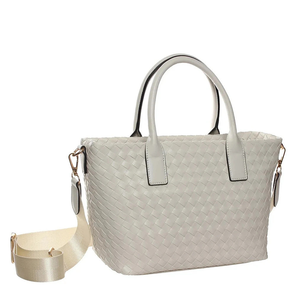 Basketweave Mini Satchel