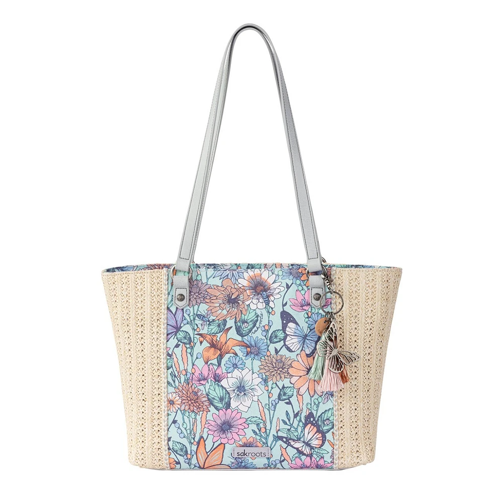 Meadow Straw Tote