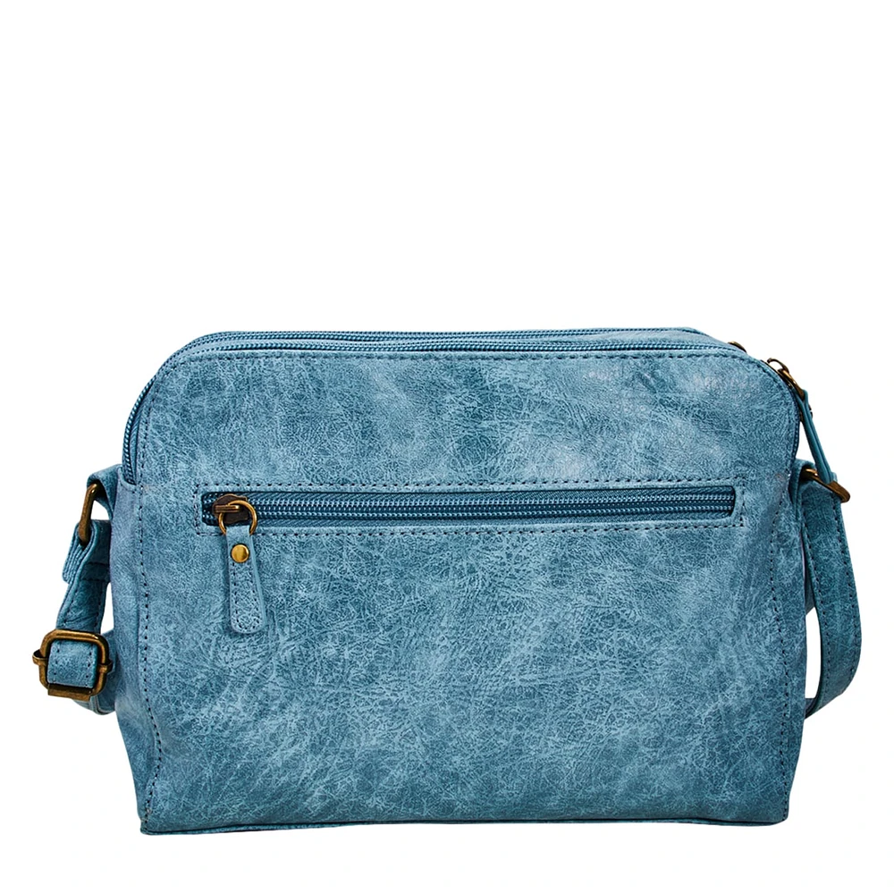 Multi Zip Crossbody Bag