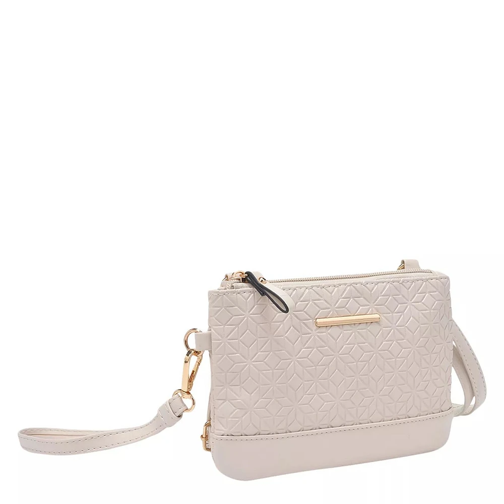 Crossbody Wristlet Bag