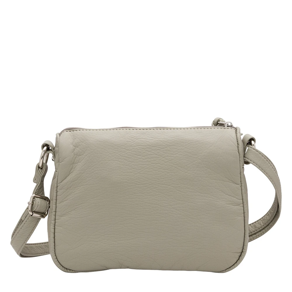 Grainy Washed Crossbody Bag