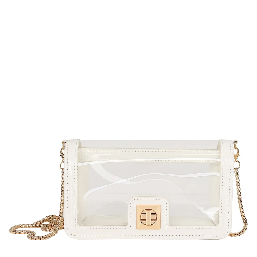 Clear Evening Crossbody Bag