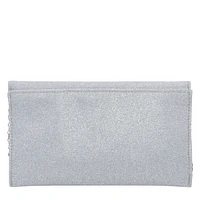 Foldover Rhinestone Clutch