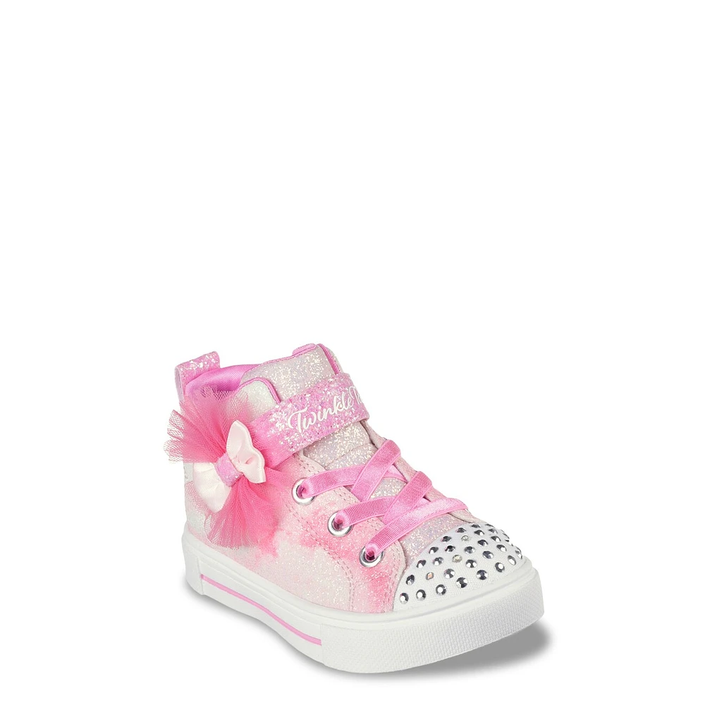 Toddler Girls' Twinkle Toes®: Sparks - Glitter Cloud High Top Sneaker