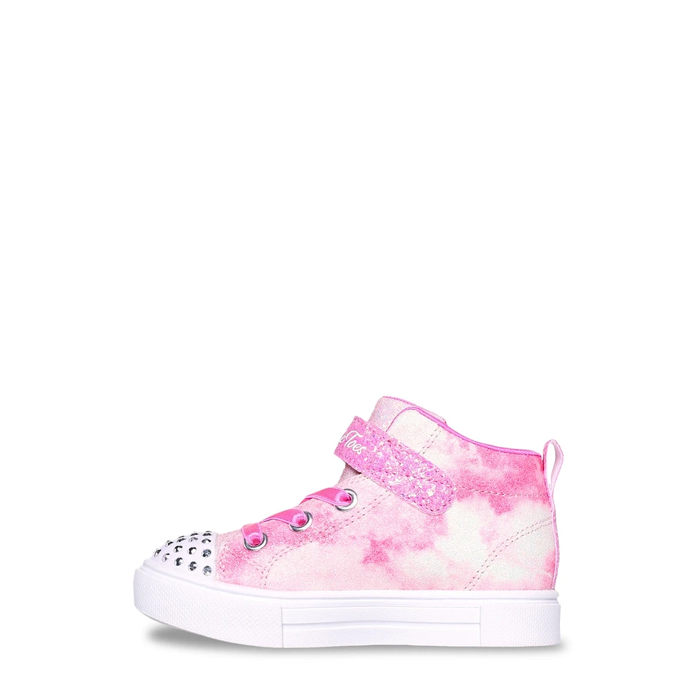 Toddler Girls' Twinkle Toes®: Sparks - Glitter Cloud High Top Sneaker