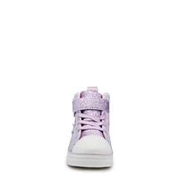 Toddler Girls' Light-Up Star High Top Sneaker