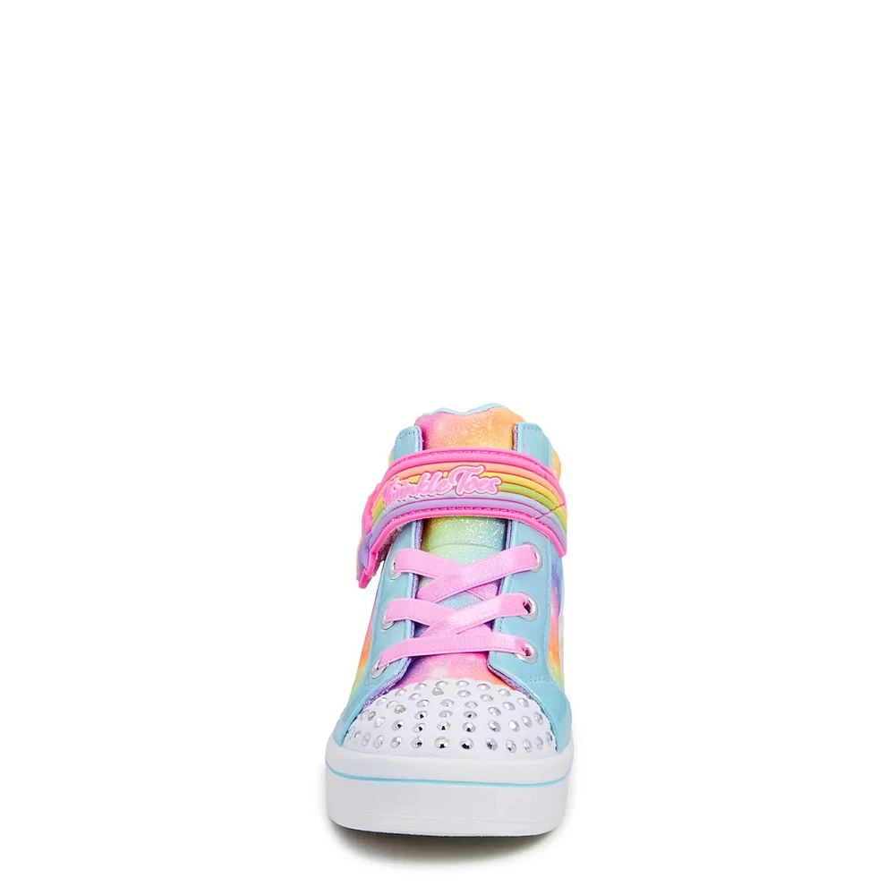 Toddler Girls' Twi-Lites 2.0 Rainbow High Top Sneaker