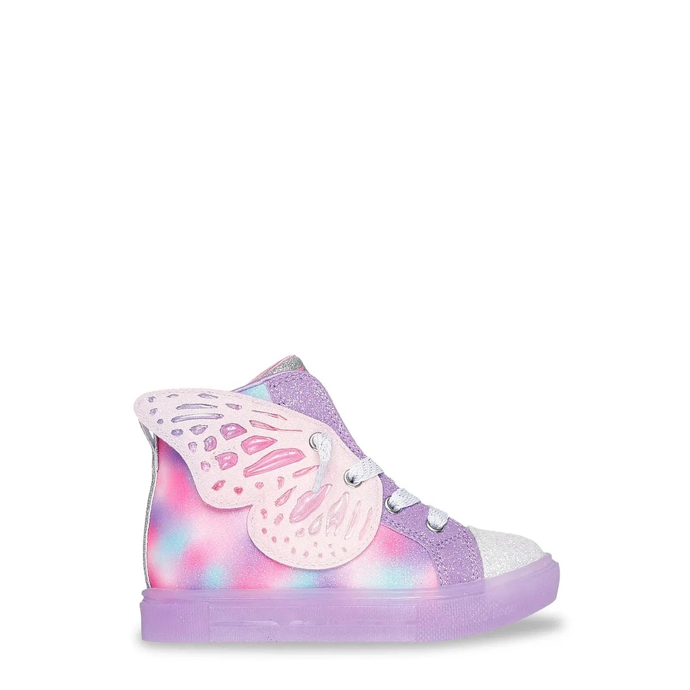 Twinkle Toes Sparks Ice Flutter Glitz Sneaker