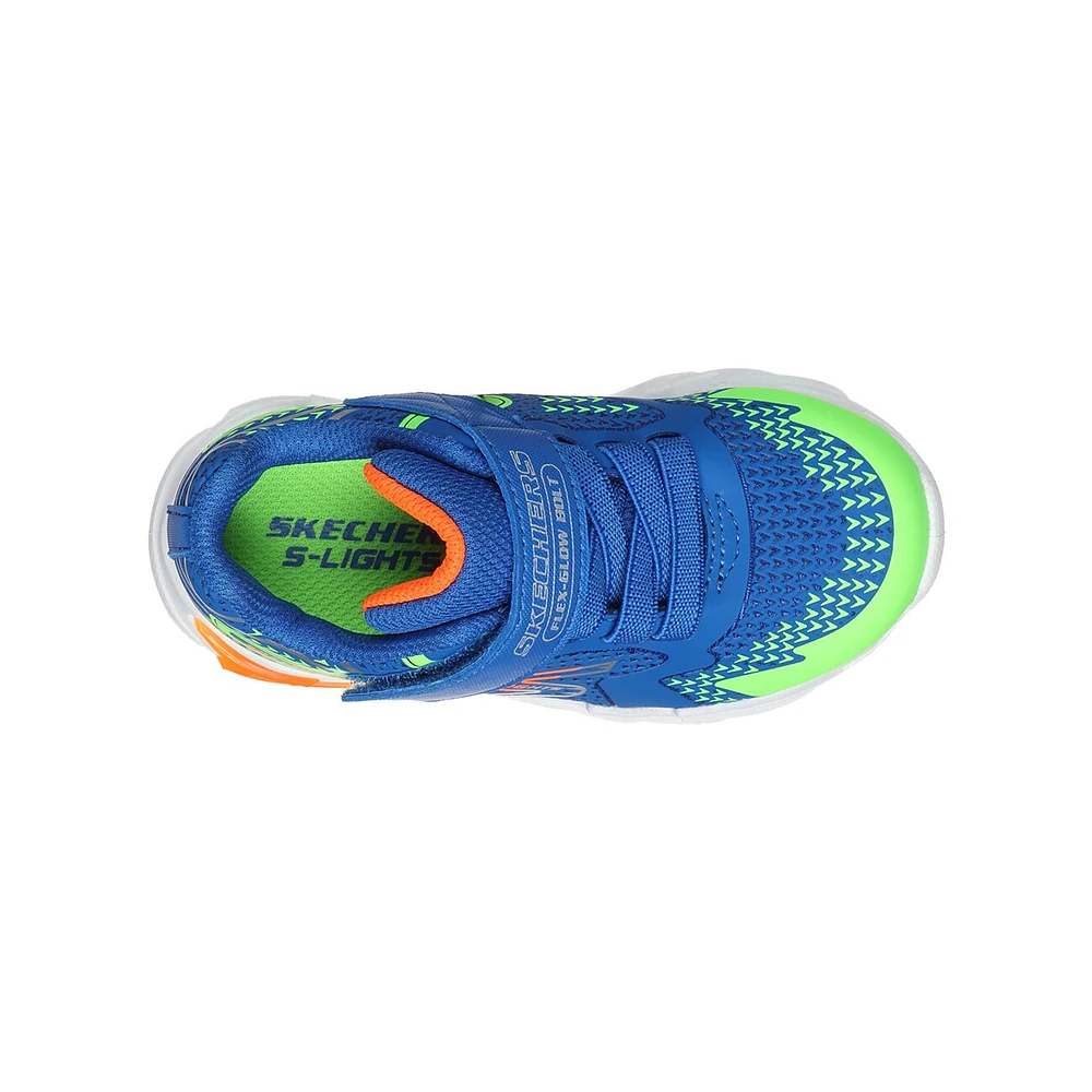 Toddler Boys' S Lights Flex-Glow Bolt  Running Shoe