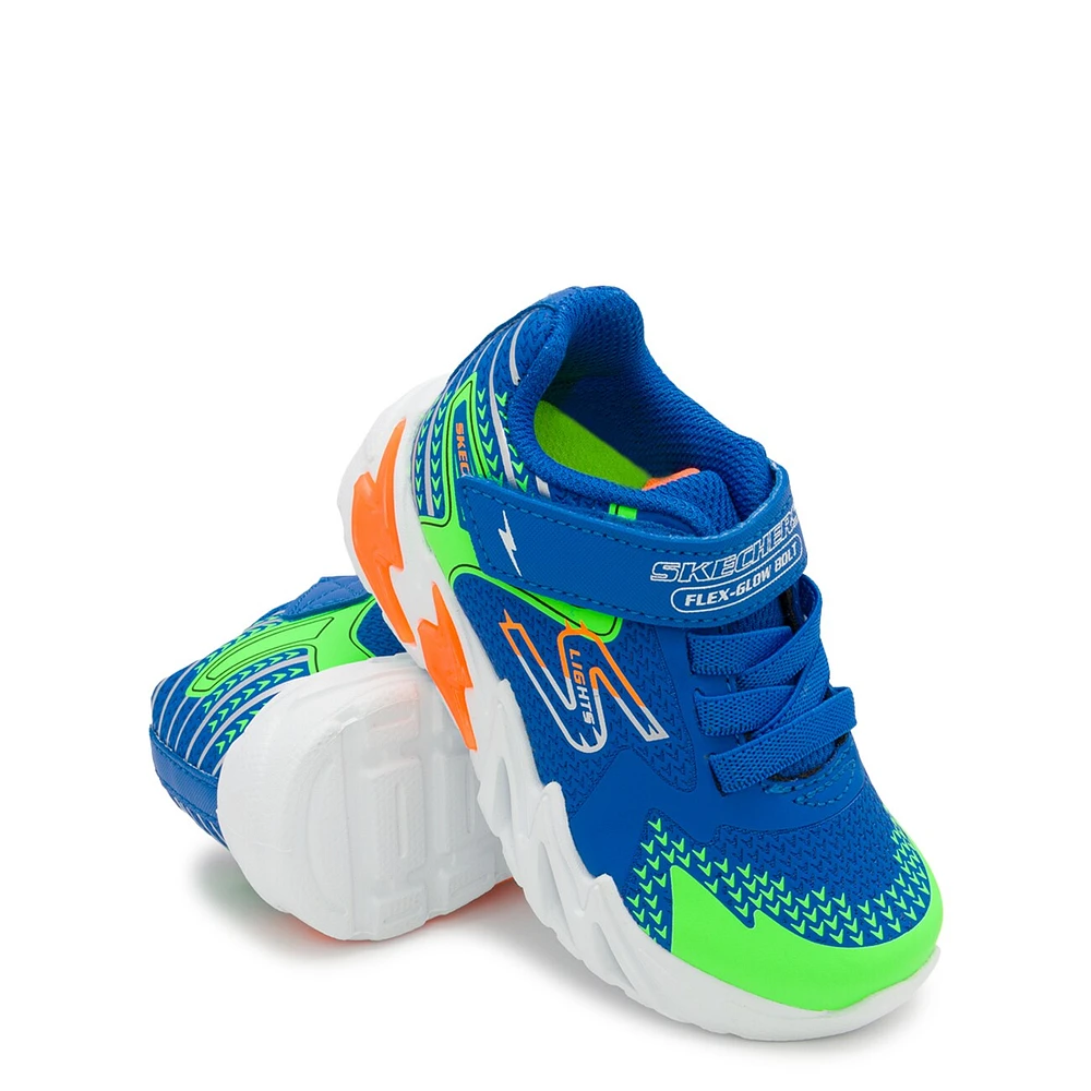 Toddler Boys' S Lights Flex-Glow Bolt  Running Shoe