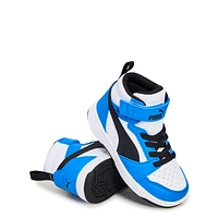 Toddler Boys' Rebound V6 Mid Basketball Sneaker