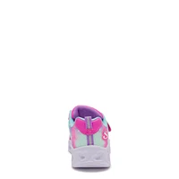 Toddler Girls' Heart Lights - Lovin Reflection Sneaker
