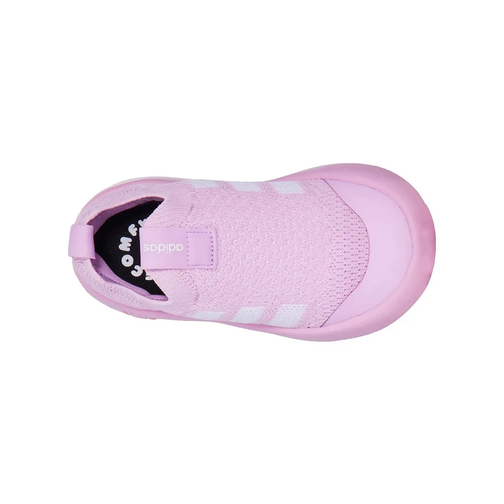 Toddler Girls' Bubble Comfy I Slip-On Running Shoe