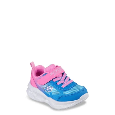 Toddler Girls' S-Lights Sola Glow Ombre Deluxe Running Shoe