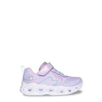 Toddler Girls' Heart Lights -Retro Hearts Running Shoe