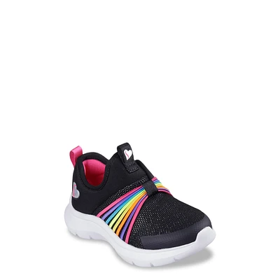 Toddler Girls' Skech-Fast - Rainbow Fantastic Running Shoe