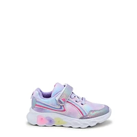 Toddler Girls' Lighted Slip-On Running Shoe