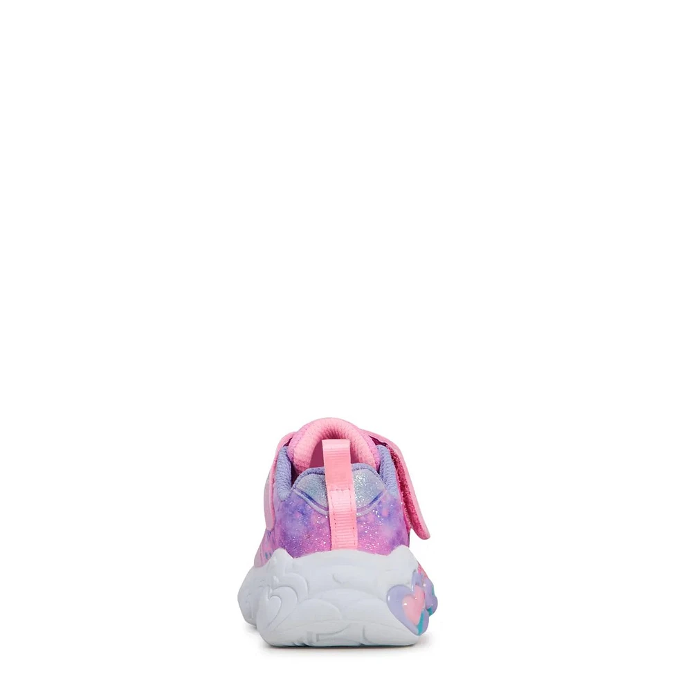 Infant Girls' Eternal Heart Lights Sneaker