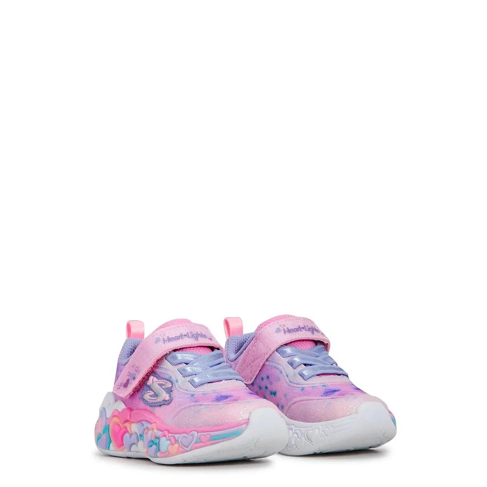Infant Girls' Eternal Heart Lights Sneaker