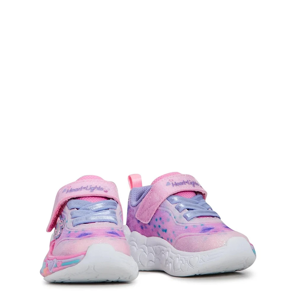 Infant Girls' Eternal Heart Lights Sneaker