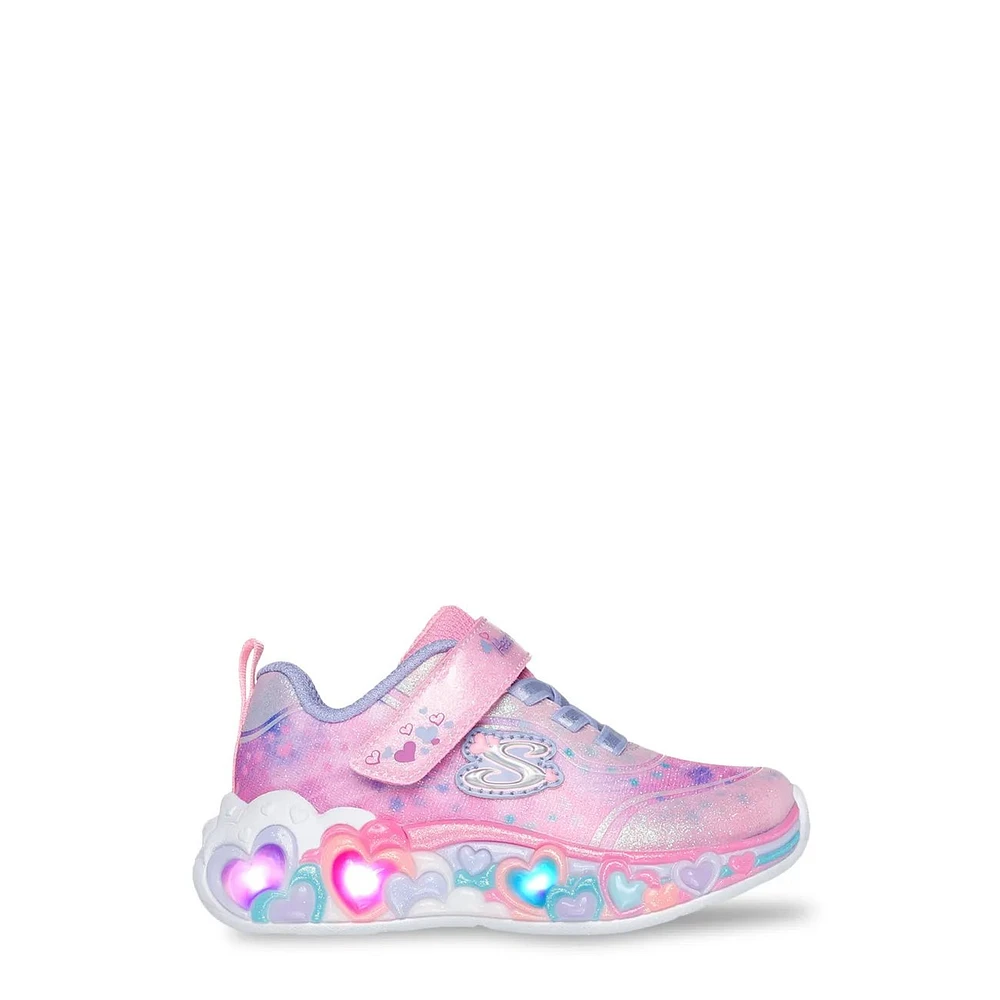Infant Girls' Eternal Heart Lights Sneaker