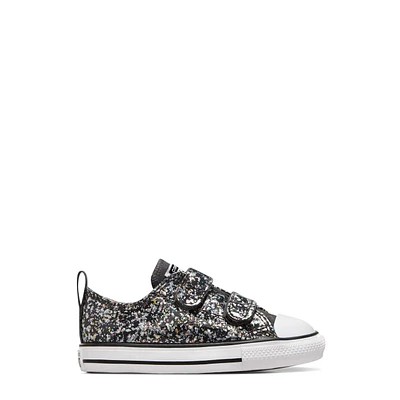 Toddler Girls' Chuck Taylor All Star Glitter Easy-On Low Top Sneaker