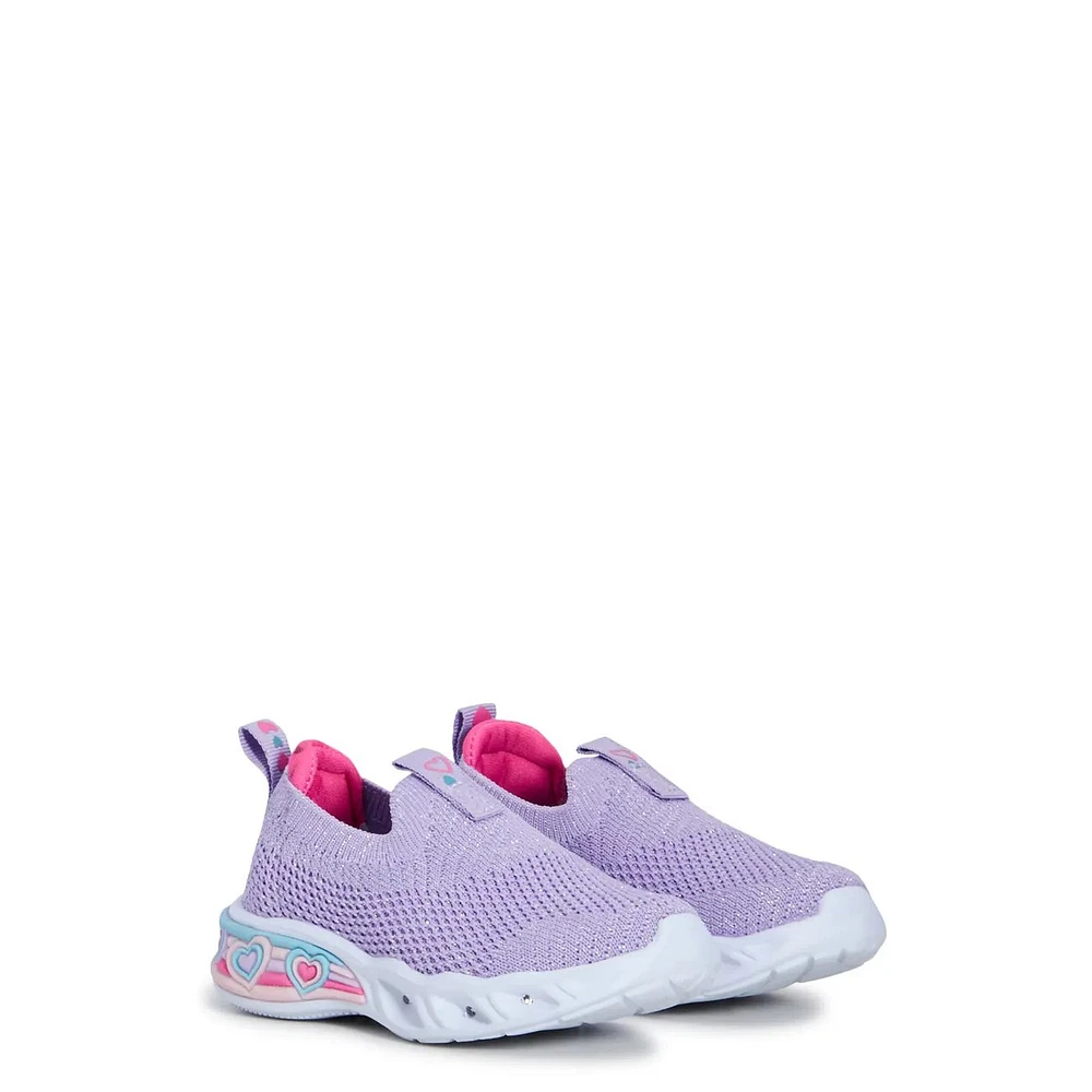 Toddler Girls' Aaliyah Light-Up Slip-On Sneaker