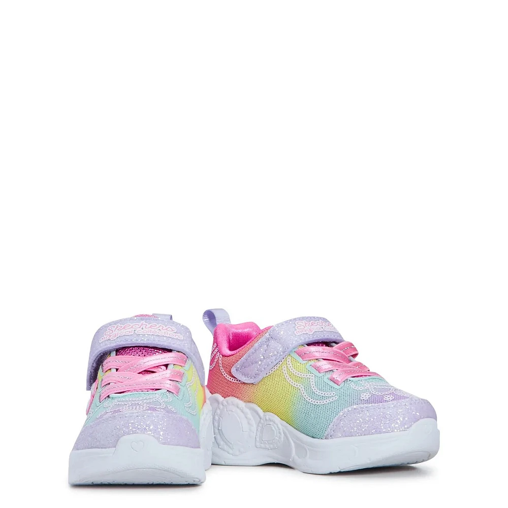 Toddler Girls' Princess Wishes Slip-On Running Shoe