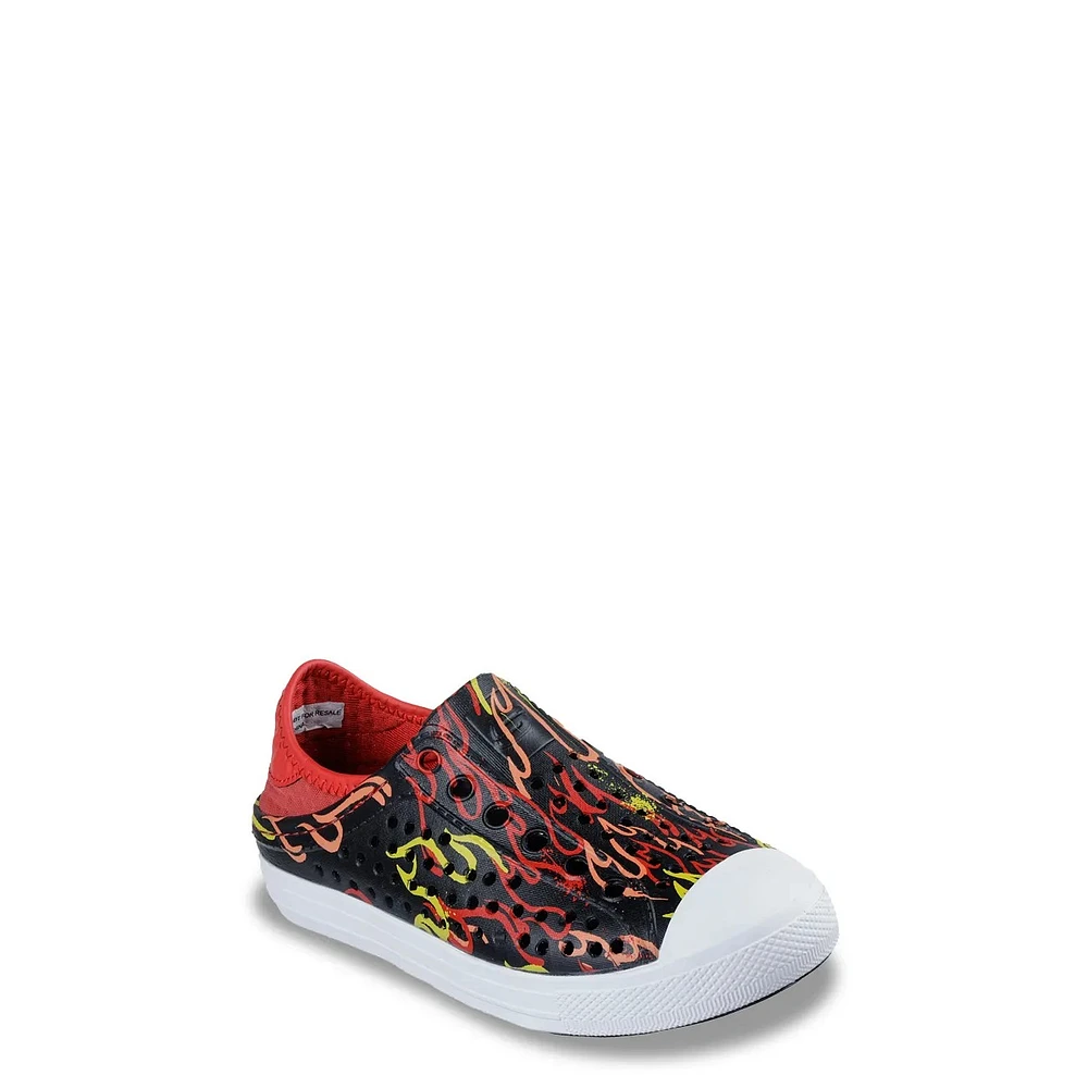 Toddler Boys' Foamies Guzman Steps Print Splash Slip-On