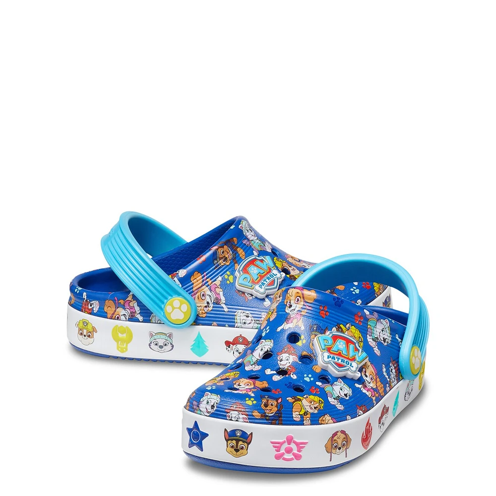 Toddler Boys' Paw Patrol Crocs Off Court Sandal